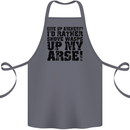 Give up Archery? Funny Archer Offensive Cotton Apron 100% Organic Steel
