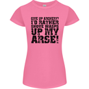Give up Archery? Funny Archer Offensive Womens Petite Cut T-Shirt Azalea