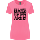 Give up Archery? Funny Archer Offensive Womens Wider Cut T-Shirt Azalea