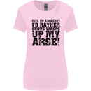 Give up Archery? Funny Archer Offensive Womens Wider Cut T-Shirt Light Pink