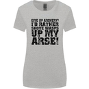 Give up Archery? Funny Archer Offensive Womens Wider Cut T-Shirt Sports Grey