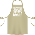 Give up Archery? Funny Offensive Archer Cotton Apron 100% Organic Khaki