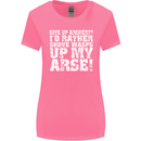 Give up Archery? Funny Offensive Archer Womens Wider Cut T-Shirt Azalea