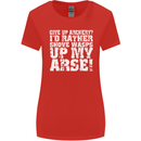 Give up Archery? Funny Offensive Archer Womens Wider Cut T-Shirt Red
