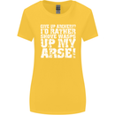 Give up Archery? Funny Offensive Archer Womens Wider Cut T-Shirt Yellow