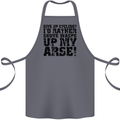 Give up Cycling? Cyclist Bicycle Funny Cotton Apron 100% Organic Steel