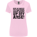 Give up Darts? Player Funny Womens Wider Cut T-Shirt Light Pink