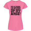 Give up Fishing? Fisherman Angling Womens Petite Cut T-Shirt Azalea