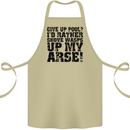Give up Pool? Player Funny Cotton Apron 100% Organic Khaki