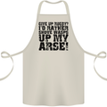 Give up Rugby? Union League Player Funny Cotton Apron 100% Organic Natural