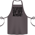 Give up Scuba Diving Diver Dive Funny Cotton Apron 100% Organic Dark Grey