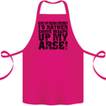 Give up Scuba Diving Diver Dive Funny Cotton Apron 100% Organic Pink