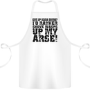 Give up Scuba Diving Diver Dive Funny Cotton Apron 100% Organic White