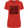 Give up Scuba Diving Diver Dive Funny Womens Wider Cut T-Shirt Red