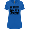 Give up Skydiving? Skydiving Freefall Womens Wider Cut T-Shirt Royal Blue