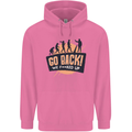 Go Back Funny Climate Change Environment Mens 80% Cotton Hoodie Azelea