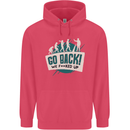 Go Back We Fooked Up Evolution Environment Childrens Kids Hoodie Heliconia