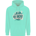 Go Back We Fooked Up Evolution Environment Childrens Kids Hoodie Peppermint