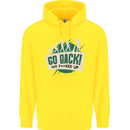 Go Back We Fooked Up Evolution Environment Childrens Kids Hoodie Yellow