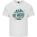 Go Back We Fooked Up Evolution Environment Kids T-Shirt Childrens White