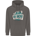Go Back We Fooked Up Evolution Environment Mens 80% Cotton Hoodie Charcoal