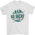 Go Back We Fooked Up Evolution Environment Mens T-Shirt Cotton Gildan White