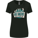 Go Back We Fooked Up Evolution Environment Womens Wider Cut T-Shirt Black