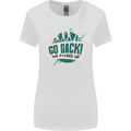 Go Back We Fooked Up Evolution Environment Womens Wider Cut T-Shirt White