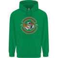 Go Custom Dragstrip Hot Rod Hotrod Dragster Childrens Kids Hoodie Irish Green