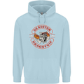 Go Custom Dragstrip Hot Rod Hotrod Dragster Childrens Kids Hoodie Light Blue