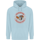 Go Custom Dragstrip Hot Rod Hotrod Dragster Childrens Kids Hoodie Light Blue