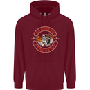 Go Custom Dragstrip Hot Rod Hotrod Dragster Childrens Kids Hoodie Maroon