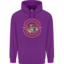 Go Custom Dragstrip Hot Rod Hotrod Dragster Childrens Kids Hoodie Purple