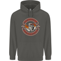 Go Custom Dragstrip Hot Rod Hotrod Dragster Childrens Kids Hoodie Storm Grey