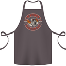 Go Custom Dragstrip Hot Rod Hotrod Dragster Cotton Apron 100% Organic Dark Grey