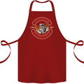 Go Custom Dragstrip Hot Rod Hotrod Dragster Cotton Apron 100% Organic Maroon