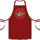 Go Custom Dragstrip Hot Rod Hotrod Dragster Cotton Apron 100% Organic Maroon