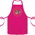 Go Custom Dragstrip Hot Rod Hotrod Dragster Cotton Apron 100% Organic Pink