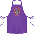 Go Custom Dragstrip Hot Rod Hotrod Dragster Cotton Apron 100% Organic Purple