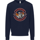 Go Custom Dragstrip Hot Rod Hotrod Dragster Kids Sweatshirt Jumper Navy Blue