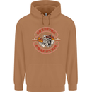 Go Custom Dragstrip Hot Rod Hotrod Dragster Mens 80% Cotton Hoodie Caramel Latte