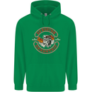 Go Custom Dragstrip Hot Rod Hotrod Dragster Mens 80% Cotton Hoodie Irish Green