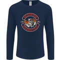 Go Custom Dragstrip Hot Rod Hotrod Dragster Mens Long Sleeve T-Shirt Navy Blue