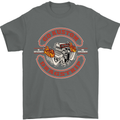 Go Custom Dragstrip Hot Rod Hotrod Dragster Mens T-Shirt Cotton Gildan Charcoal