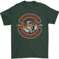 Go Custom Dragstrip Hot Rod Hotrod Dragster Mens T-Shirt Cotton Gildan Forest Green