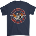Go Custom Dragstrip Hot Rod Hotrod Dragster Mens T-Shirt Cotton Gildan Navy Blue