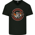 Go Custom Dragstrip Hot Rod Hotrod Dragster Mens V-Neck Cotton T-Shirt Black