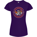 Go Custom Dragstrip Hot Rod Hotrod Dragster Womens Petite Cut T-Shirt Purple