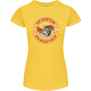 Go Custom Dragstrip Hot Rod Hotrod Dragster Womens Petite Cut T-Shirt Yellow