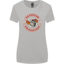 Go Custom Dragstrip Hot Rod Hotrod Dragster Womens Wider Cut T-Shirt Sports Grey